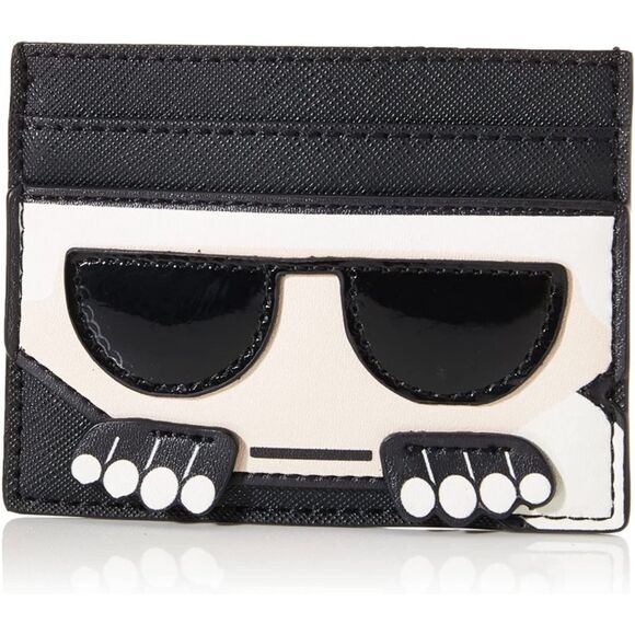 KARL LAGERFELD THE MAYBELLE WOMEN’S CREDIT CARD WALLET NWT AND BOX - Picture 1 of 7